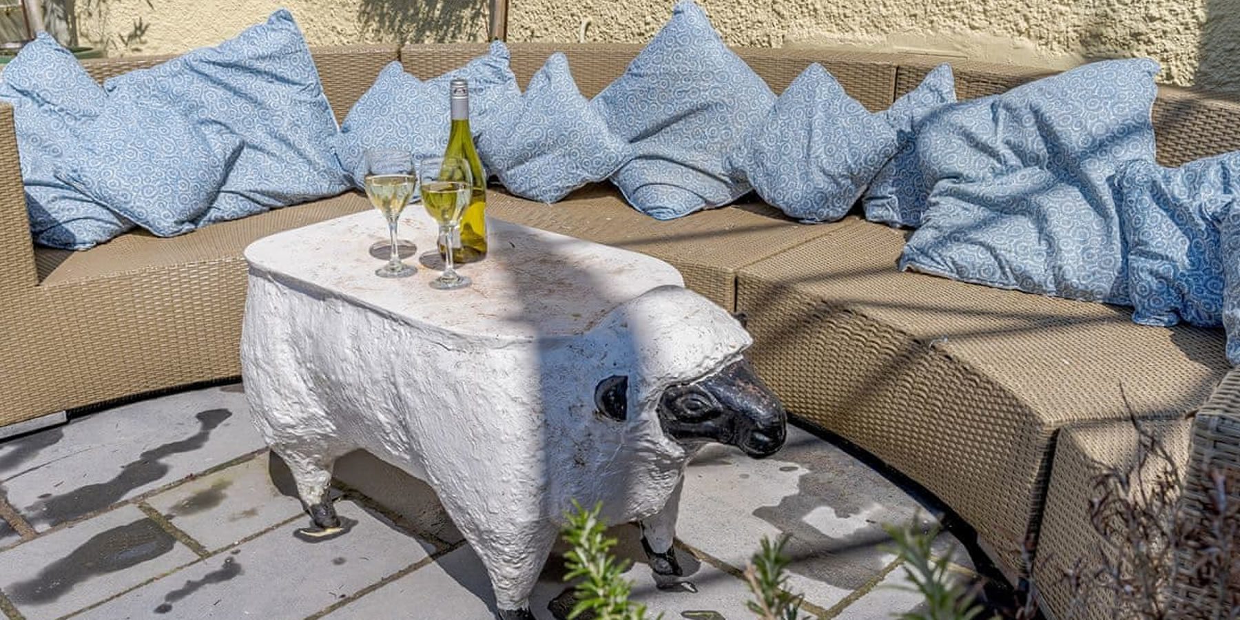 House facilities at The Old Vicarage Laugharne