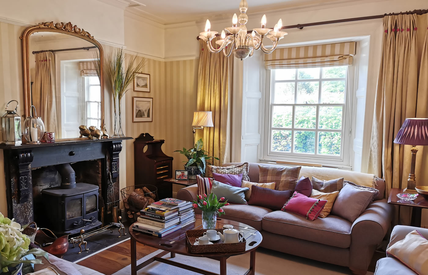 The Old Vicarage Laugharne interior