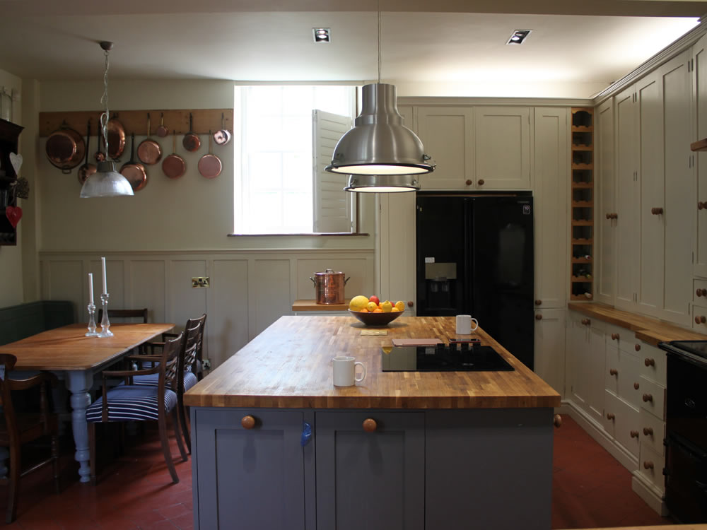 Living areas at The Old Vicarage Laugharne